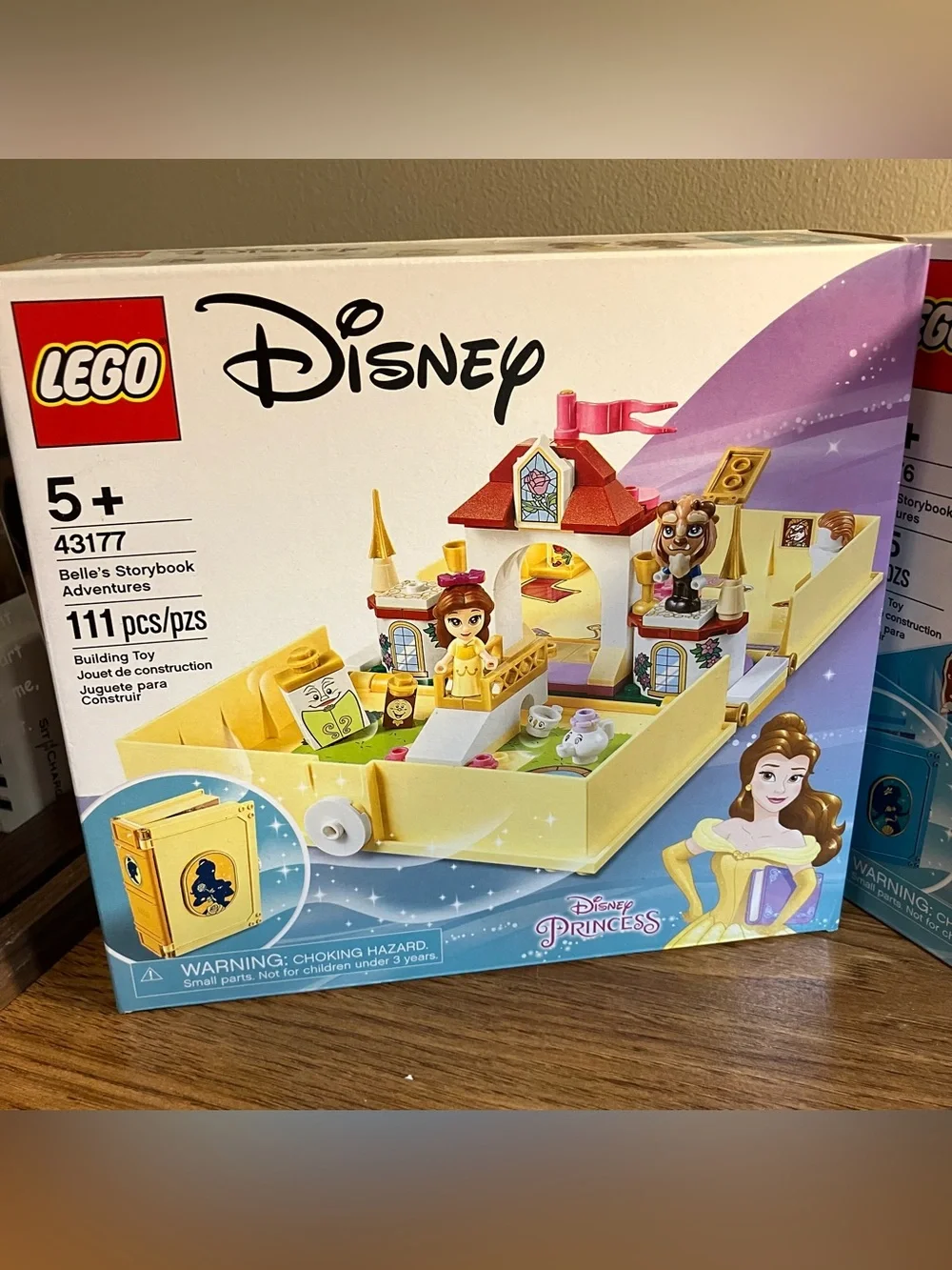LEGO 43176 43177 Disney Princess: Belle's & Ariel’s Storybook Adventures SEALED